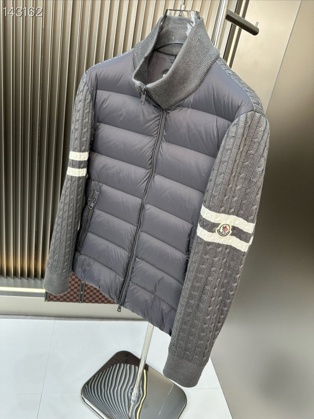 MC #Padded Cardigan