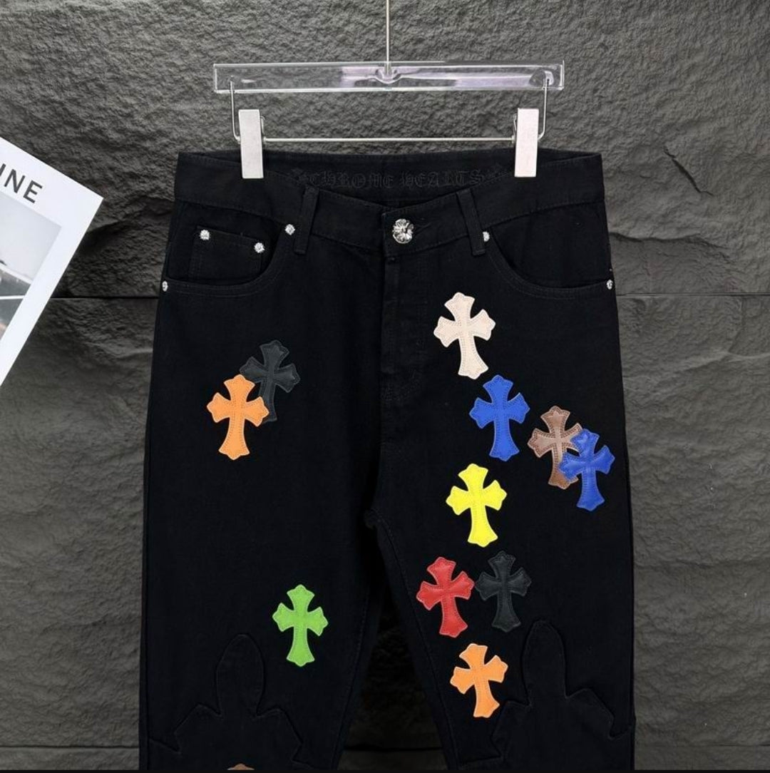 CH #Cross Patch Jeans