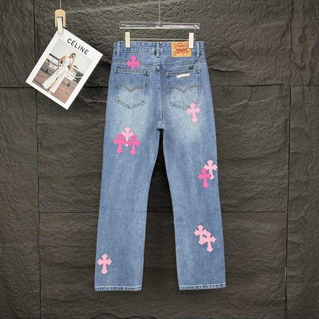 CH #Cross Patch Jeans