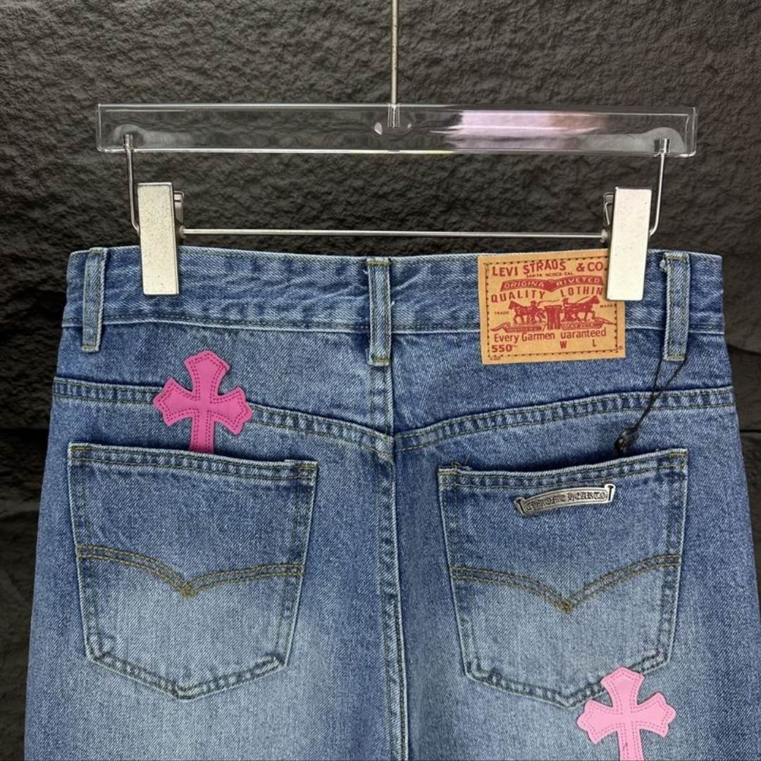CH #Cross Patch Jeans