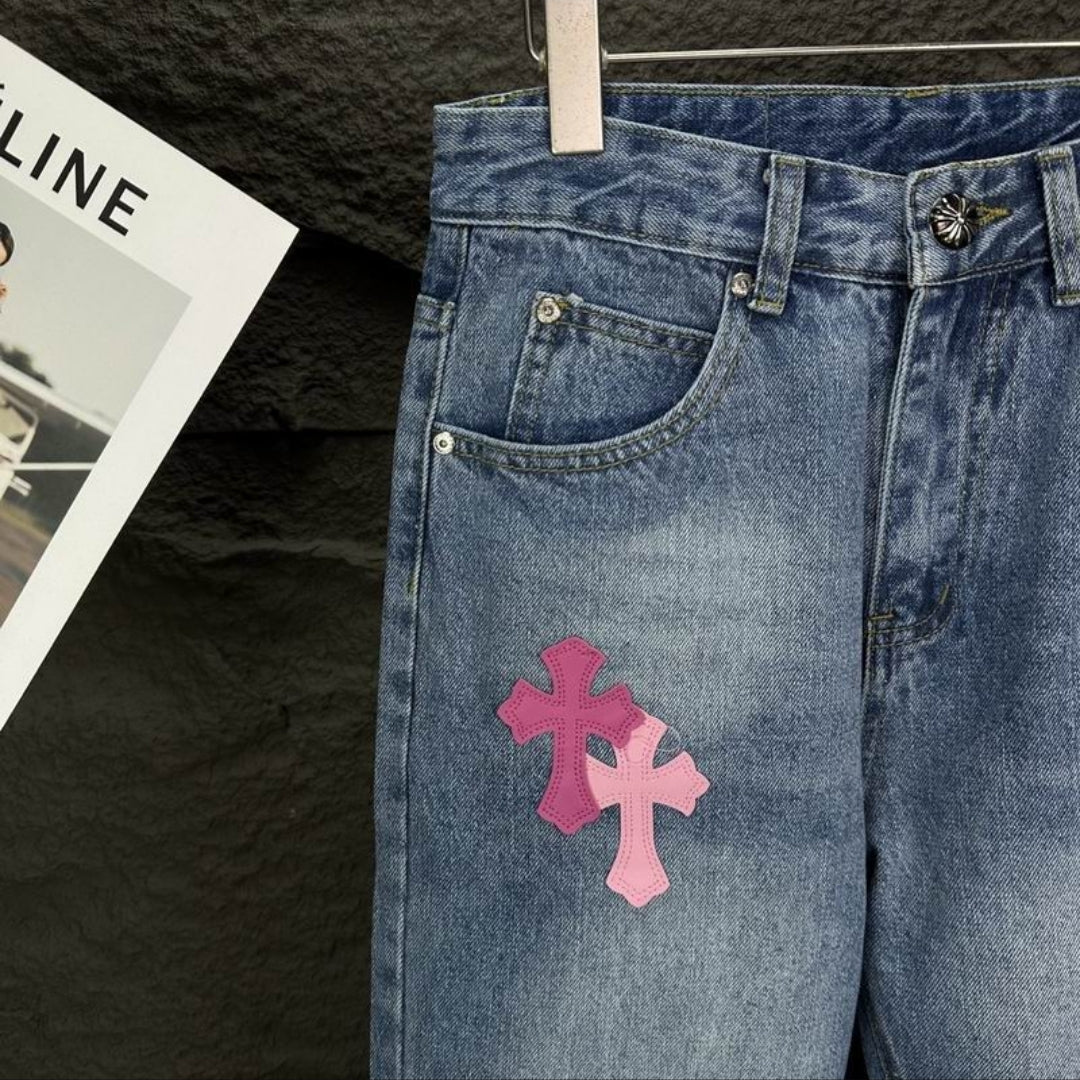 CH #Cross Patch Jeans