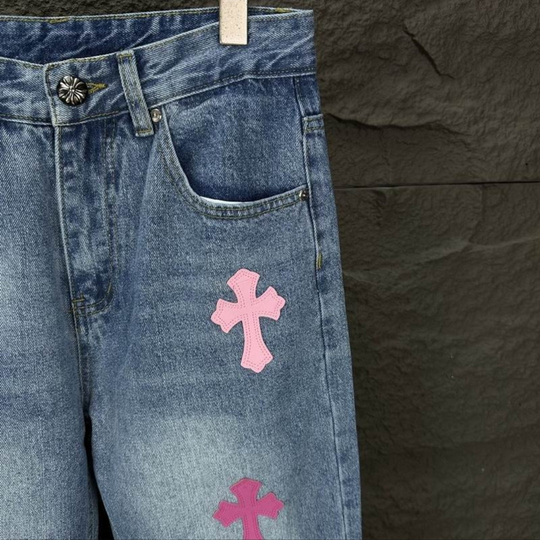 CH #Cross Patch Jeans