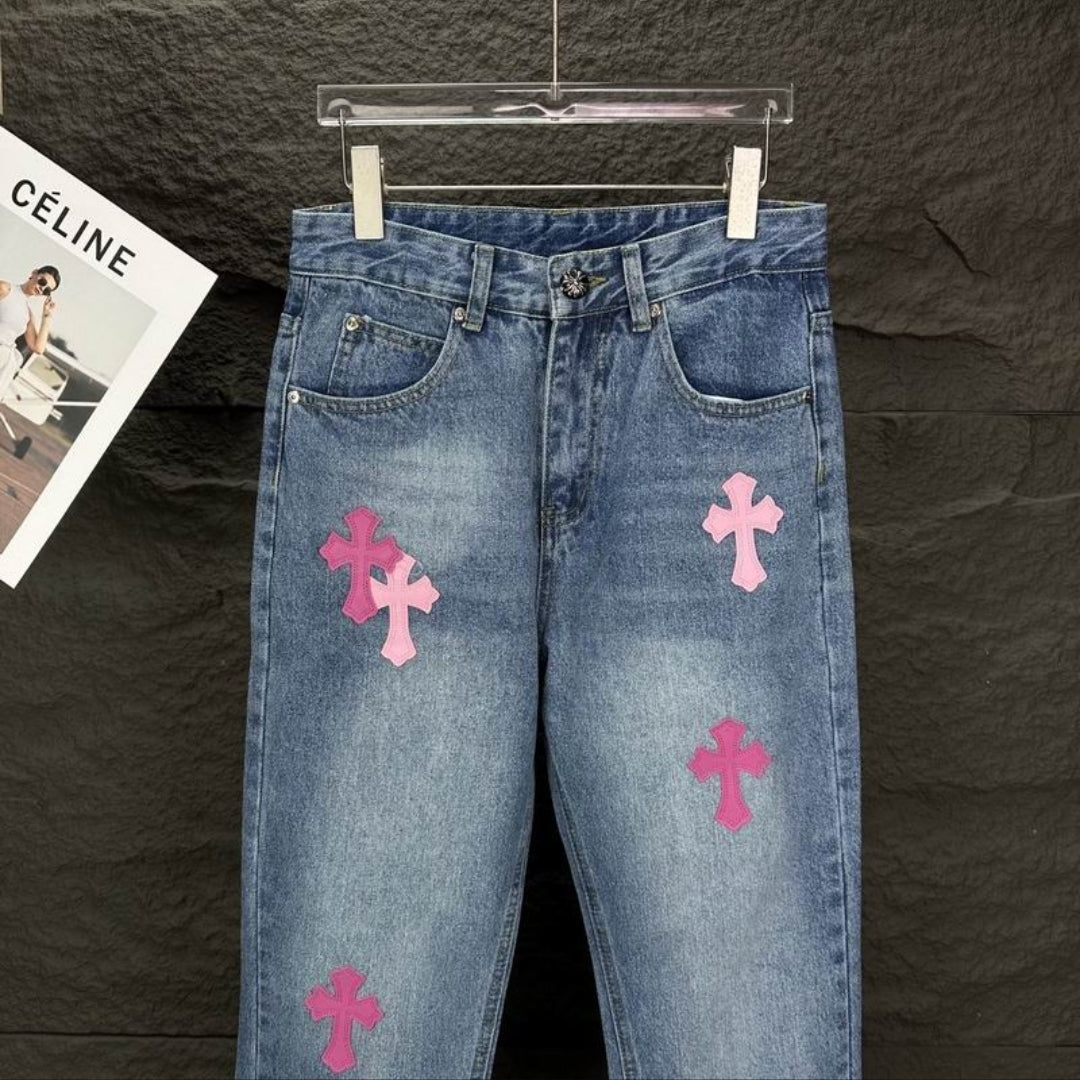 CH #Cross Patch Jeans