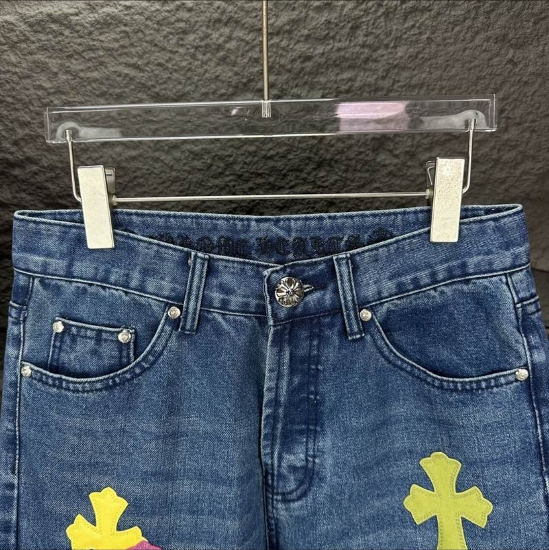 CH #Cross Patch Jeans