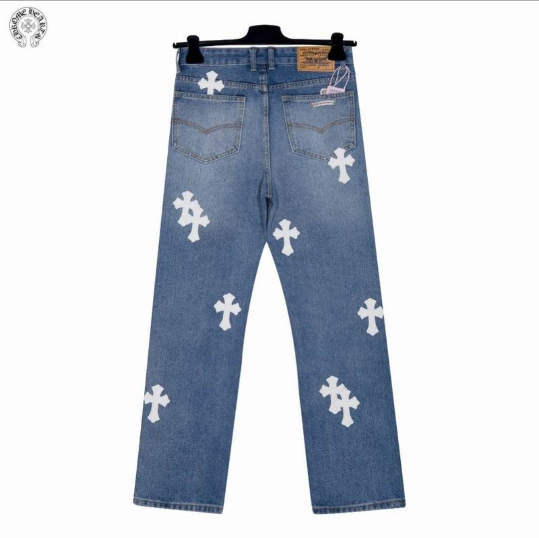 CH #Cross Patch Jeans