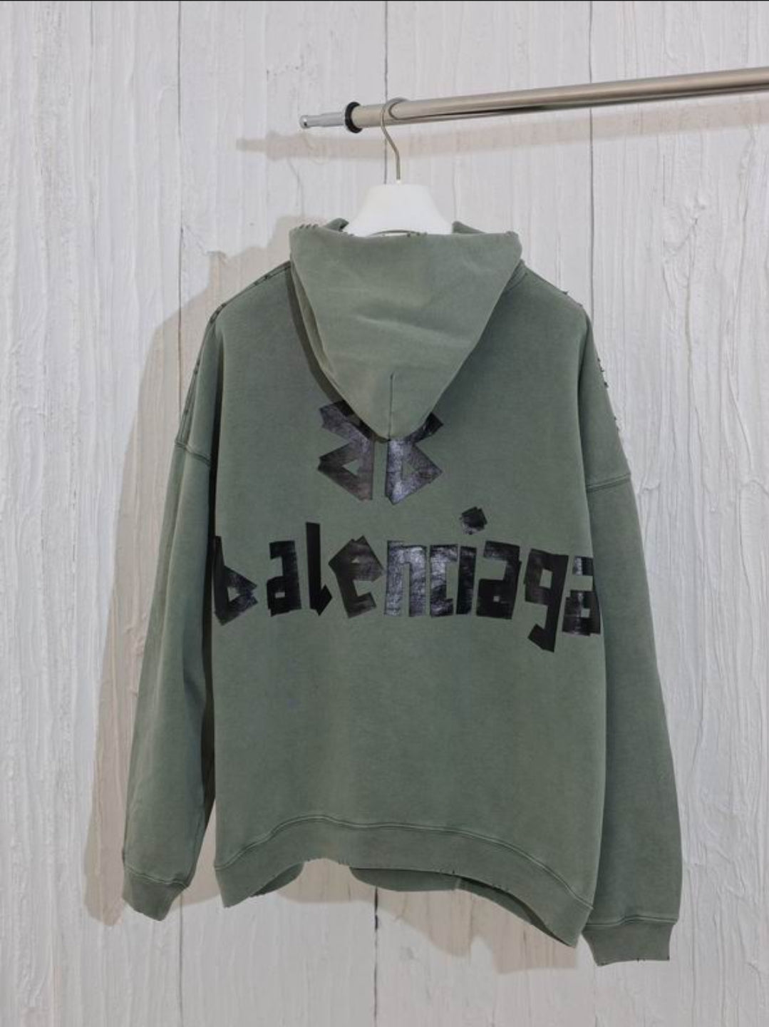 Bal #Ripped Pocket Hoodie