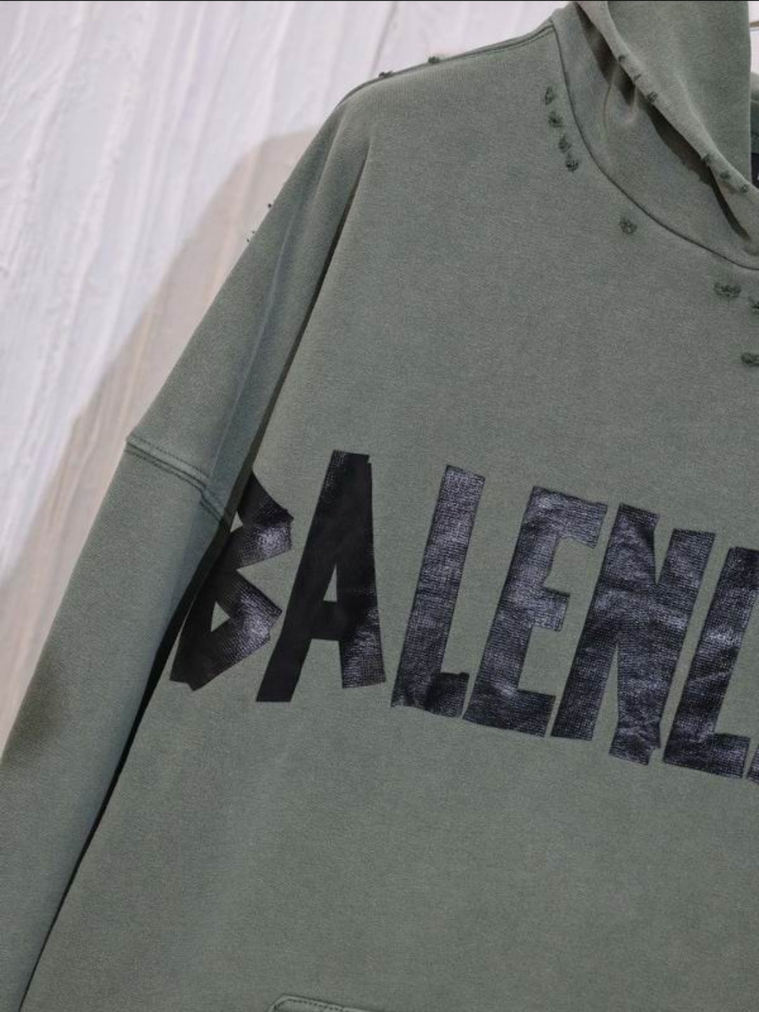 Bal #Ripped Pocket Hoodie