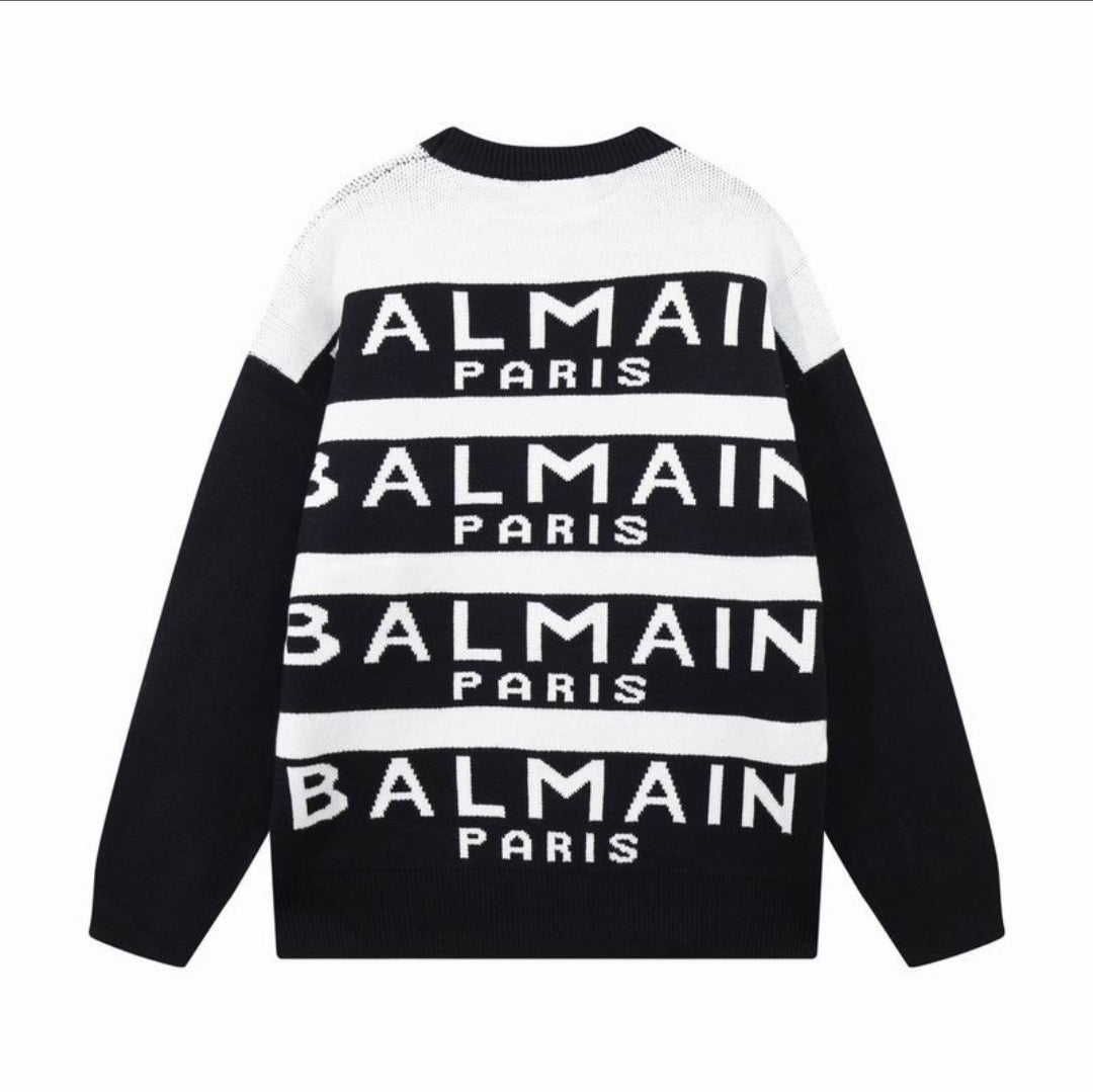 Bal #Two Tone Allover Sweater