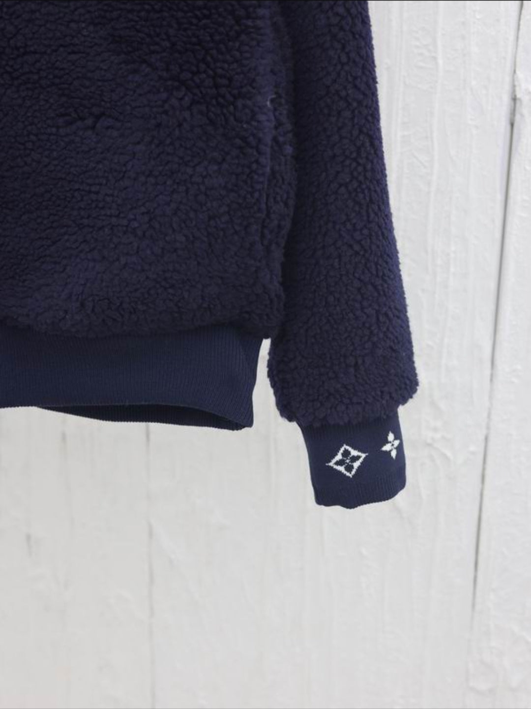 LV #Fleece Blouson