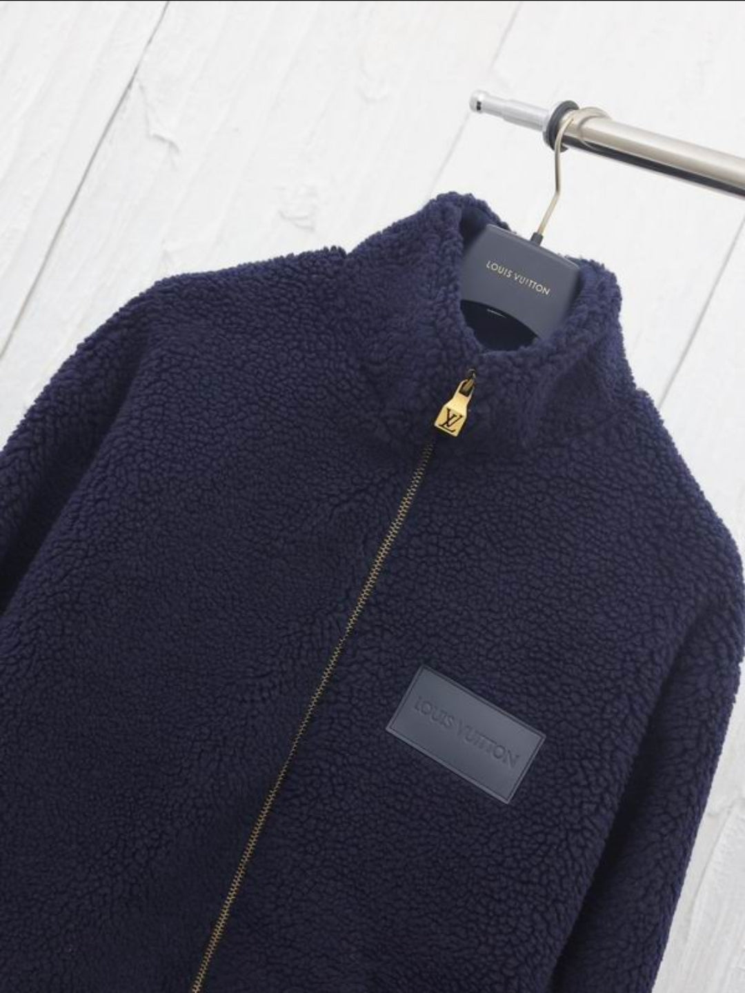 LV #Fleece Blouson