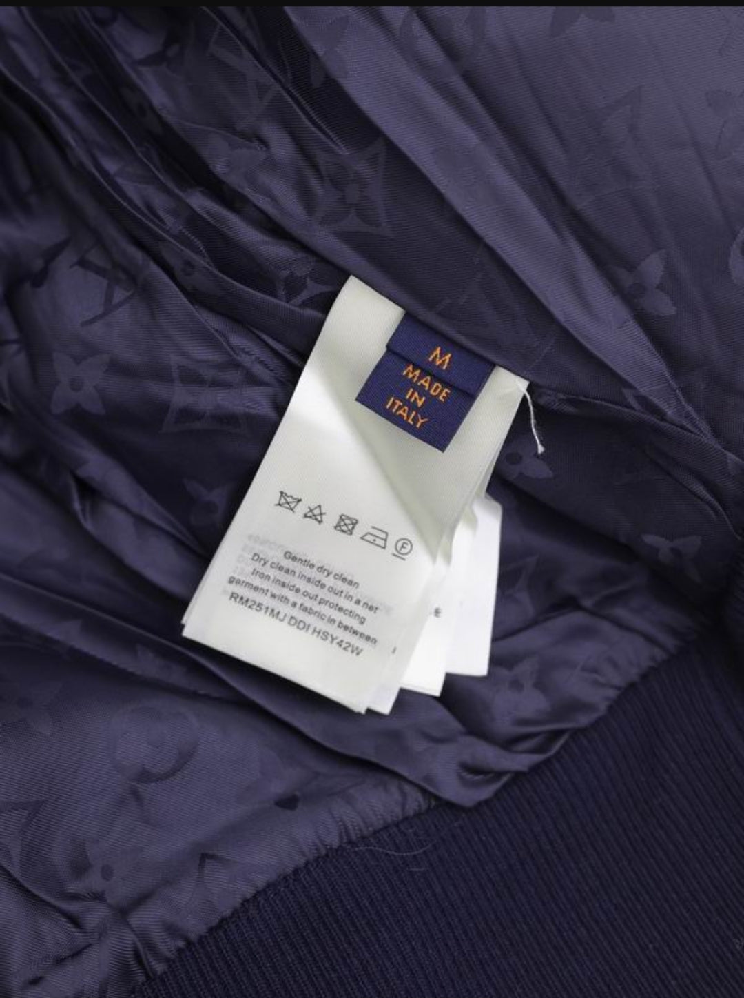 LV #Fleece Blouson