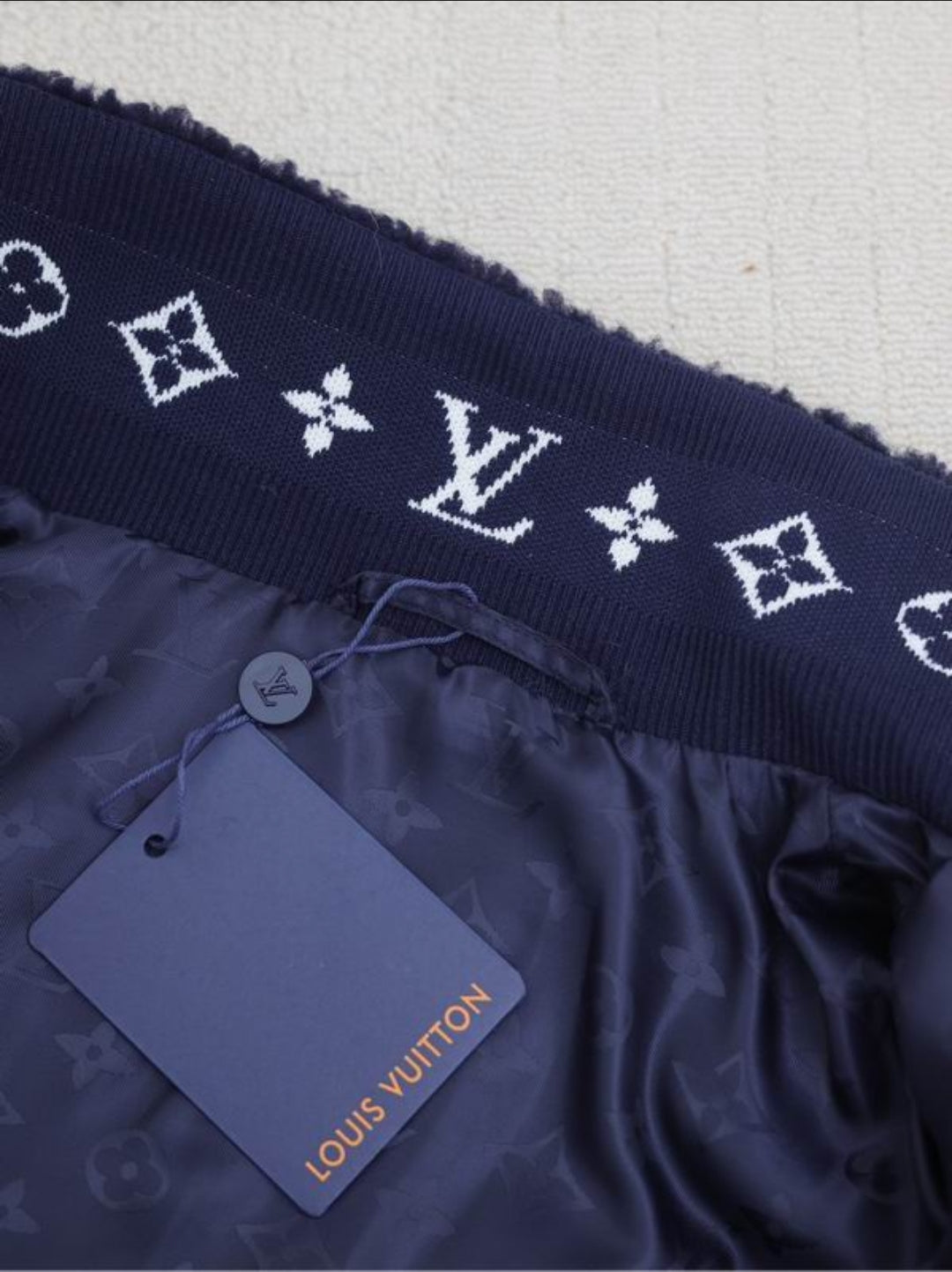 LV #Fleece Blouson