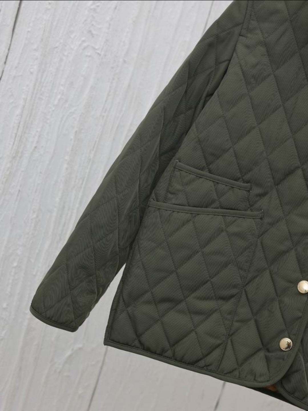 Bur #Quilted Barn Jacket