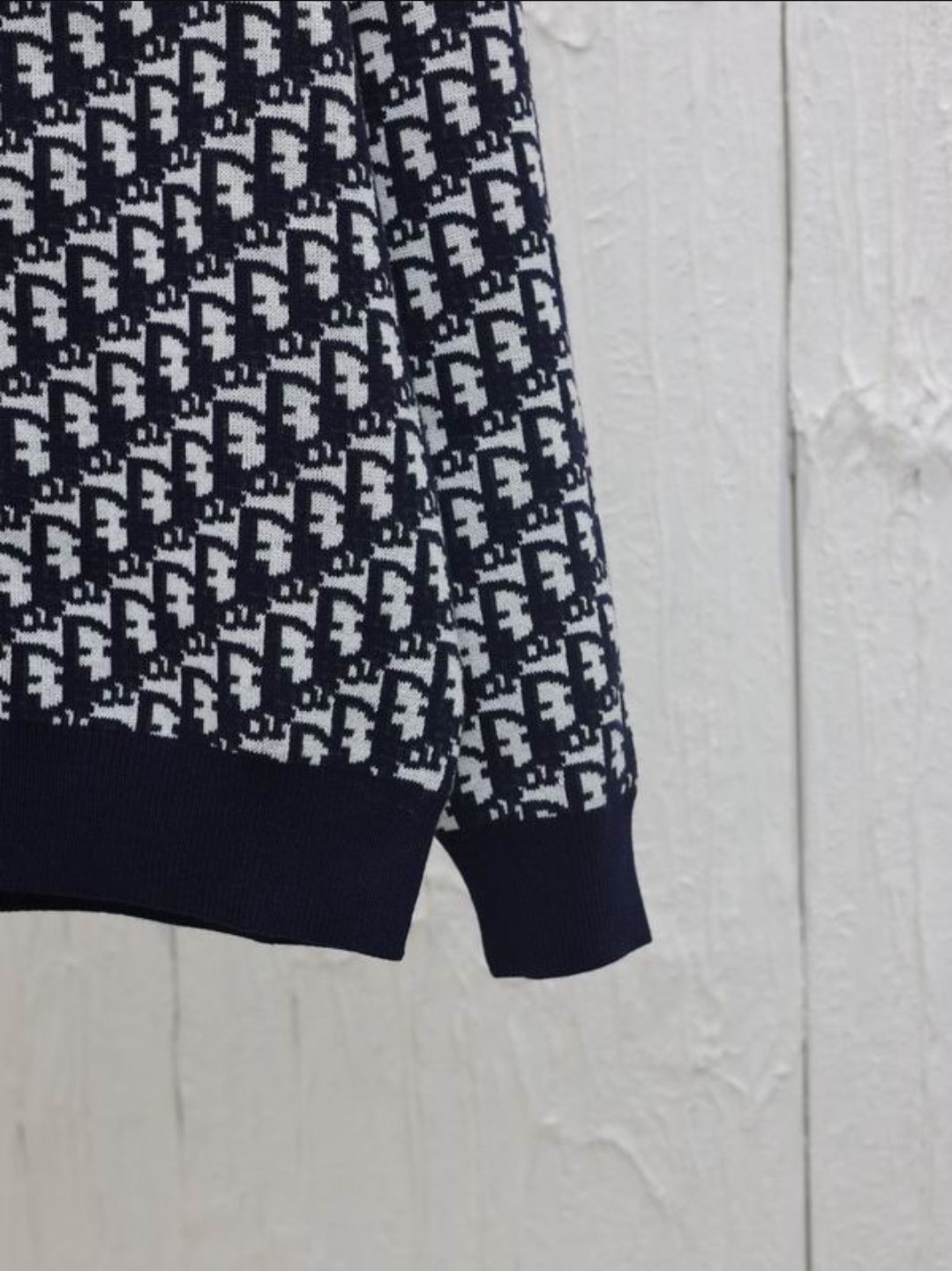 CD #Oblique Reversible Zipped Hoodie