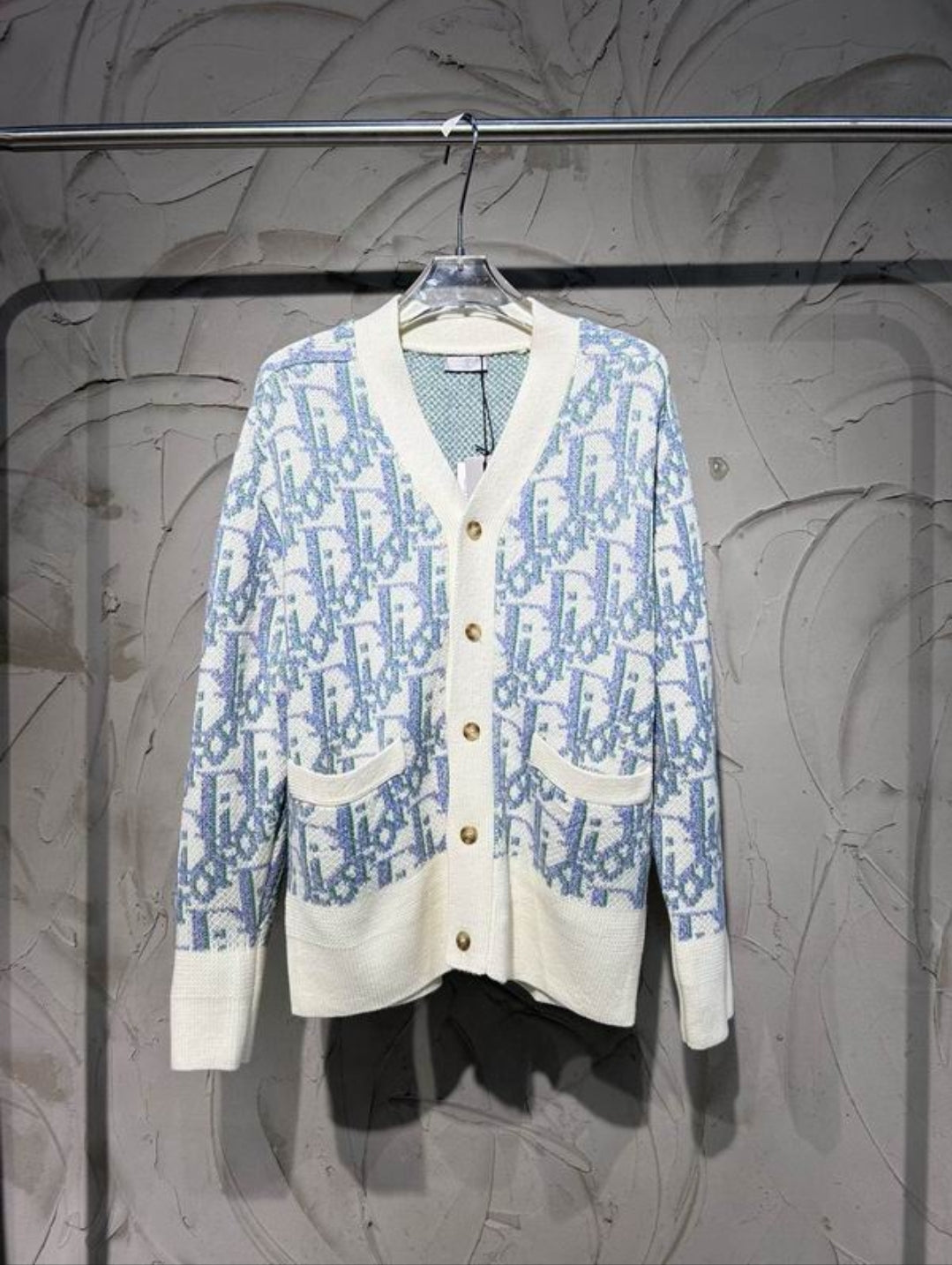 CD #Oblique Cardigan