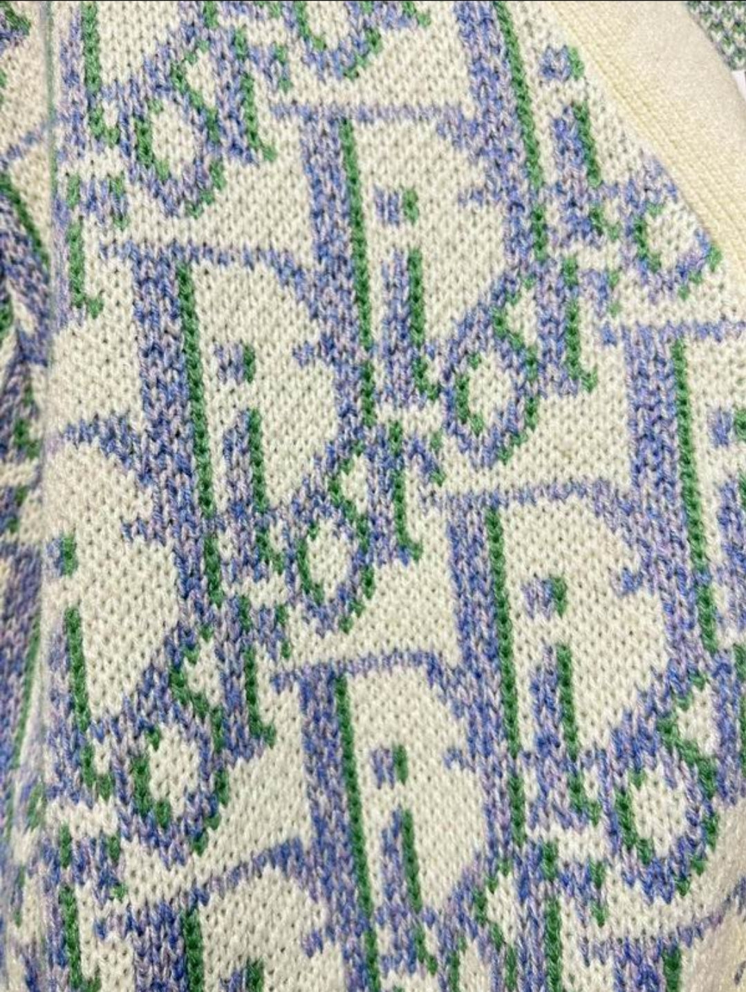 CD #Oblique Cardigan