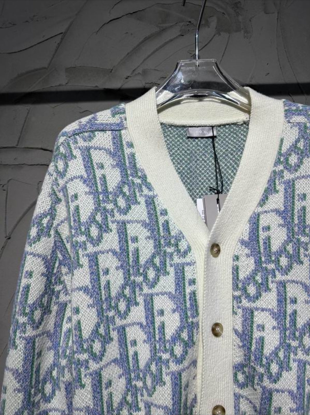 CD #Oblique Cardigan