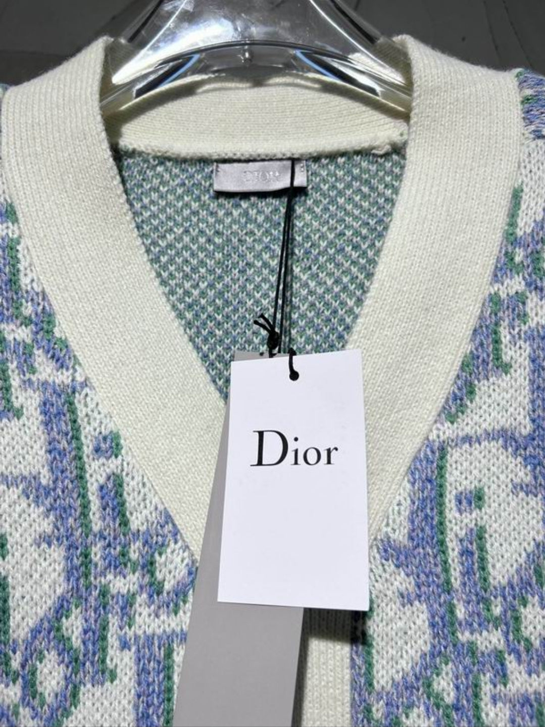 CD #Oblique Cardigan