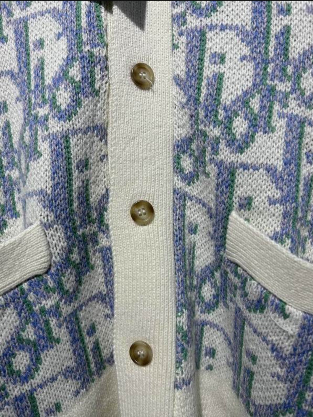 CD #Oblique Cardigan