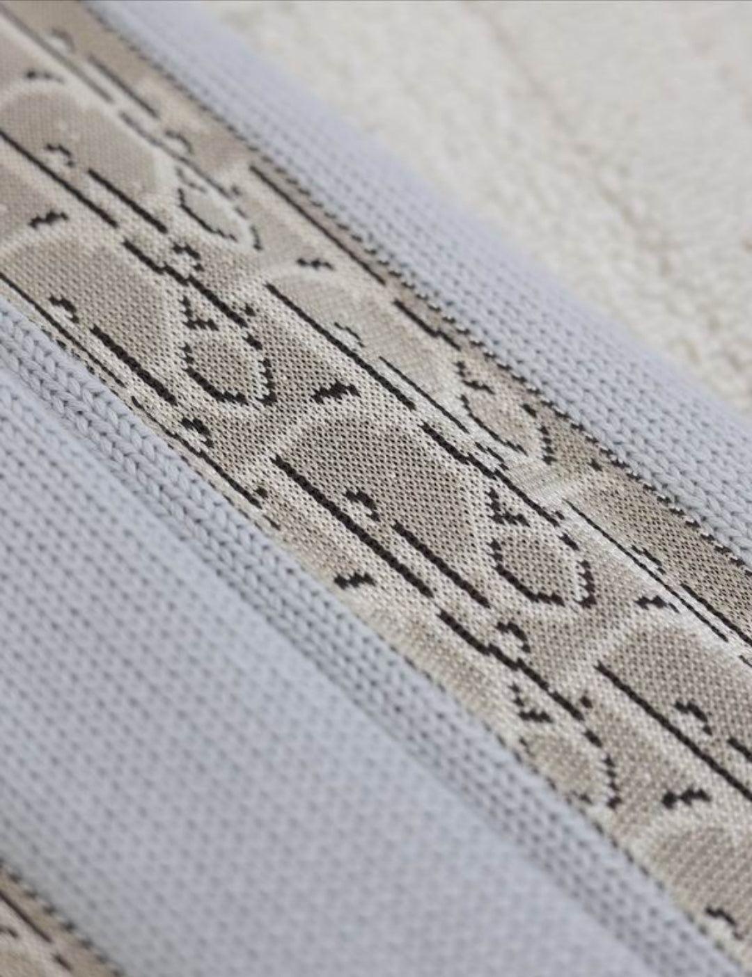 CD #Oblique Crew Neck Sweater