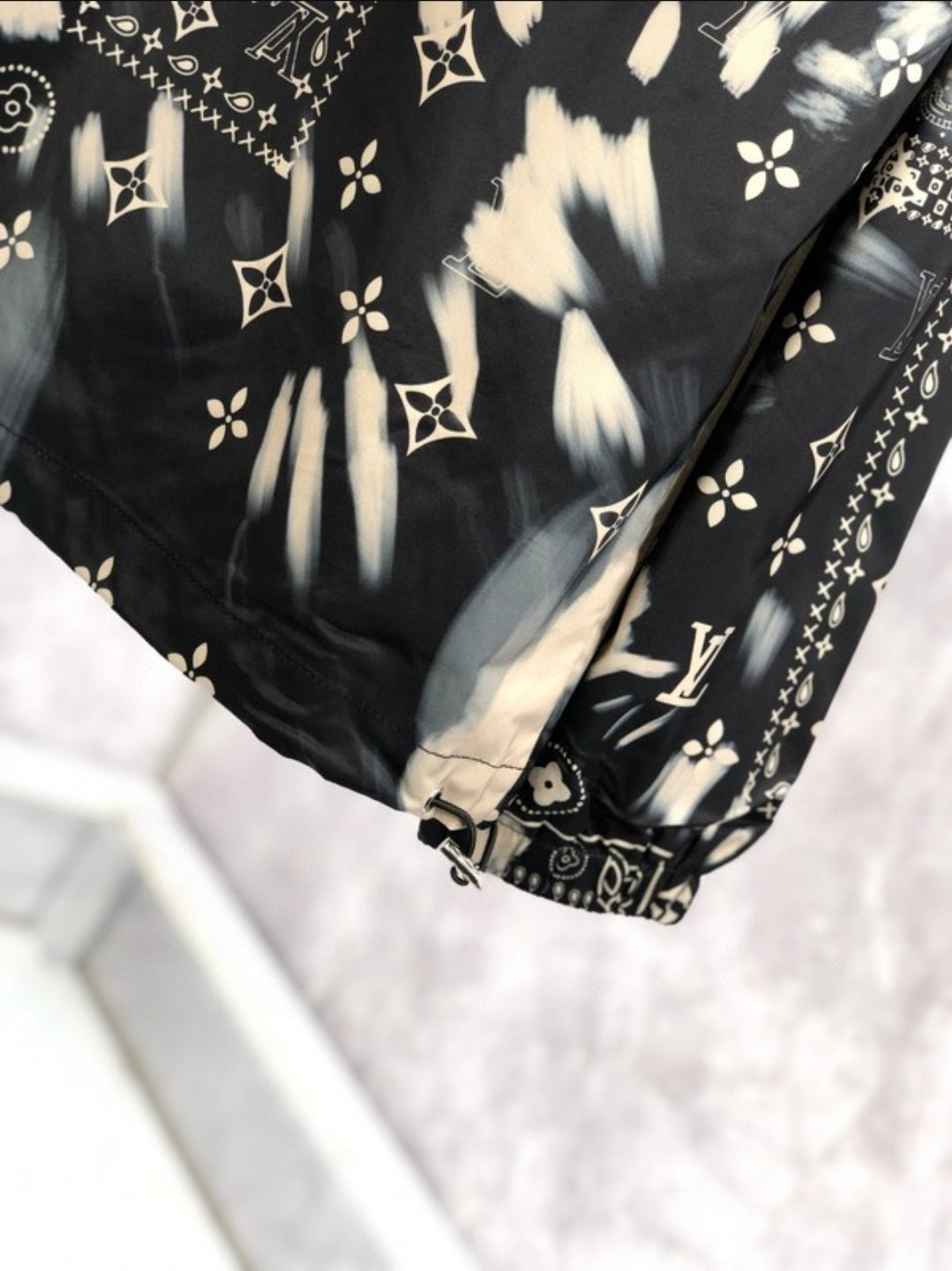 LV #Tie Dye Bandana Windbreaker