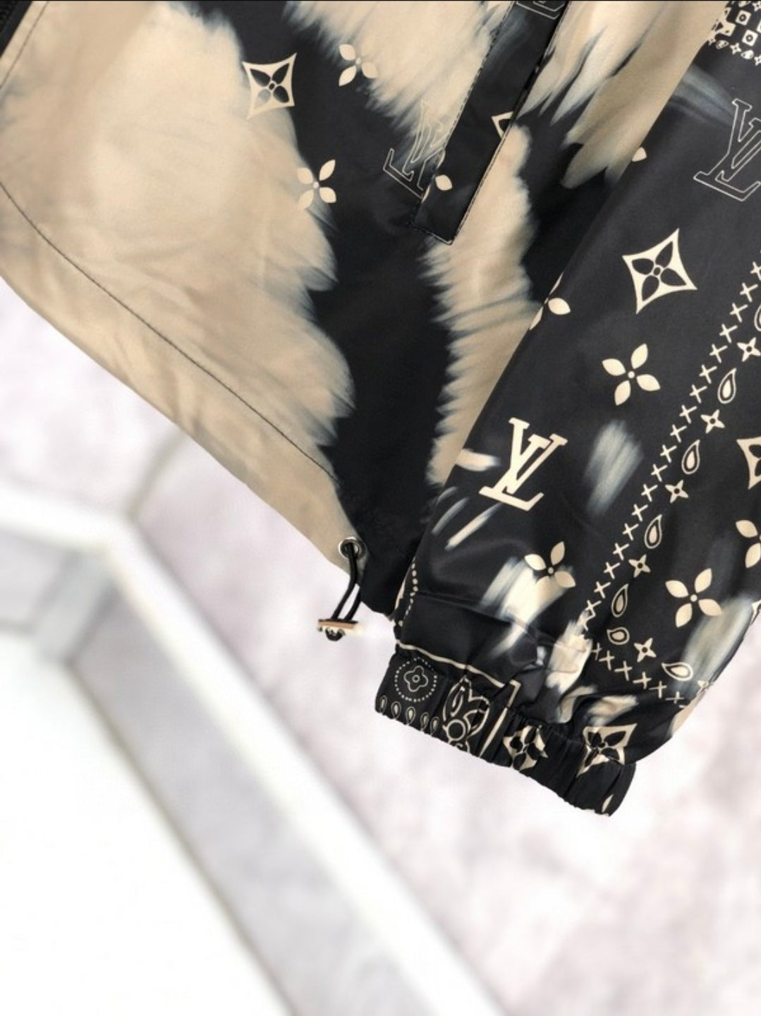 LV #Tie Dye Bandana Windbreaker