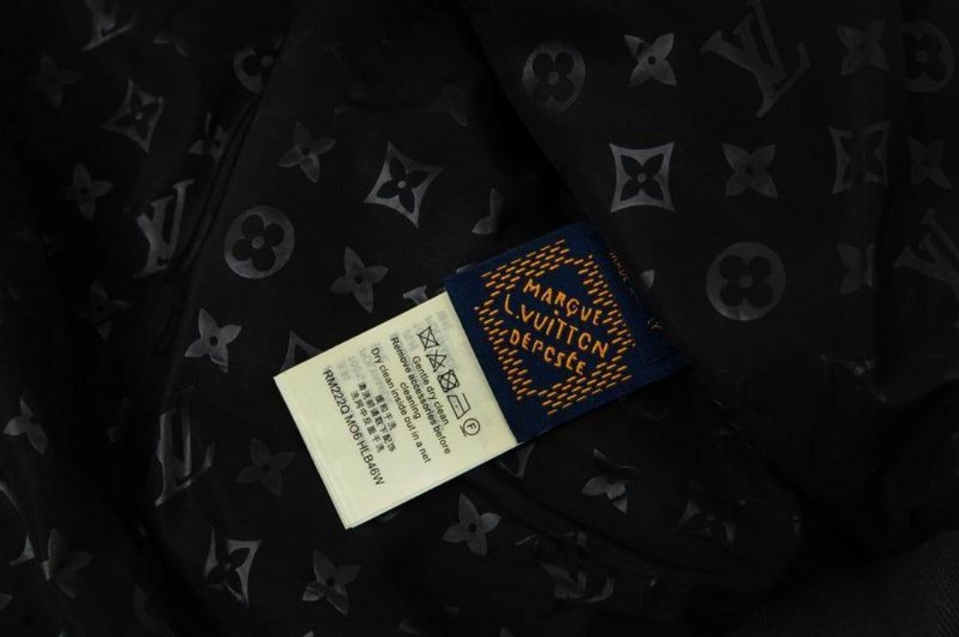 LV #Fleece Blouson