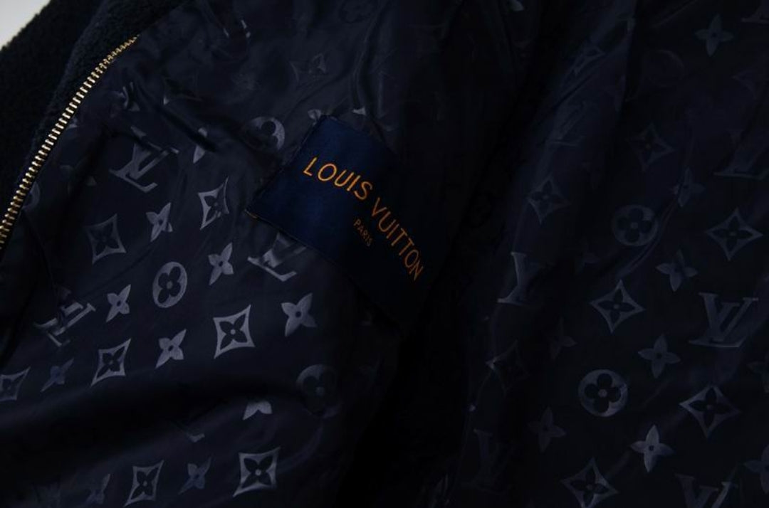 LV #Fleece Blouson