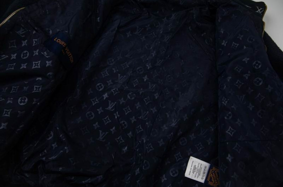 LV #Fleece Blouson