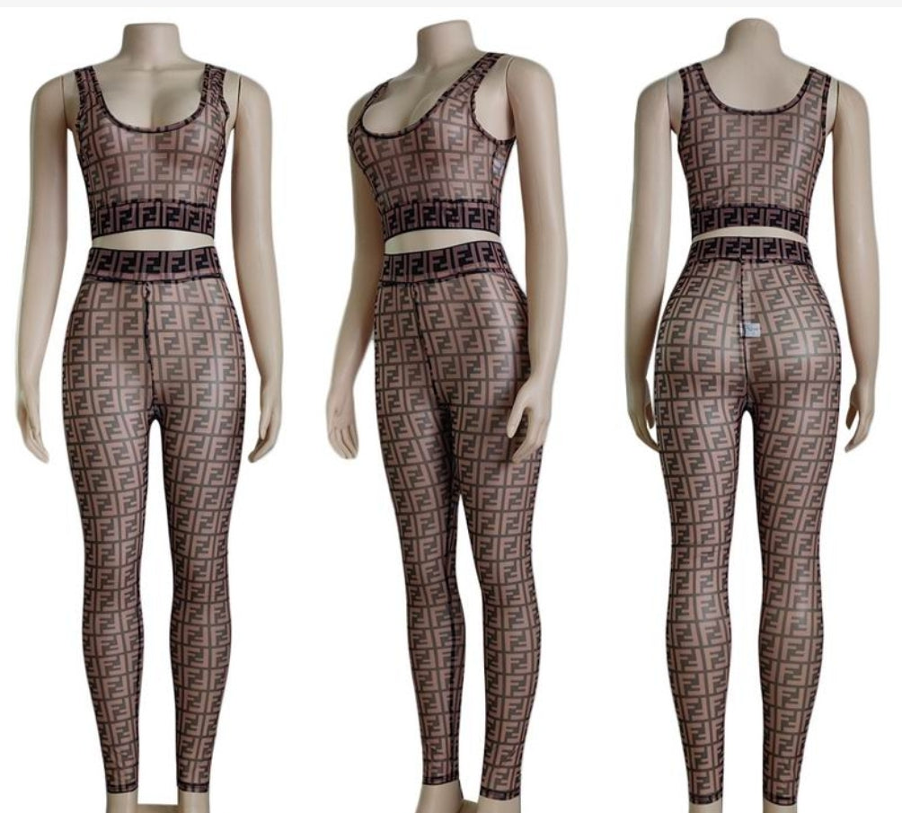 FF #SheerLeggingsSet