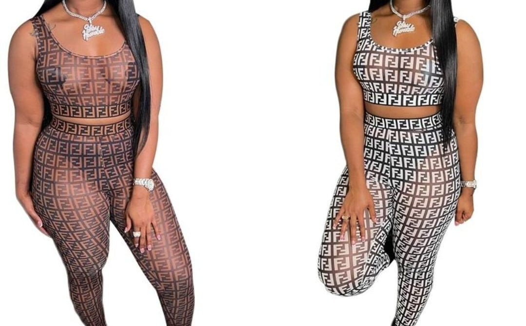 FF #SheerLeggingsSet