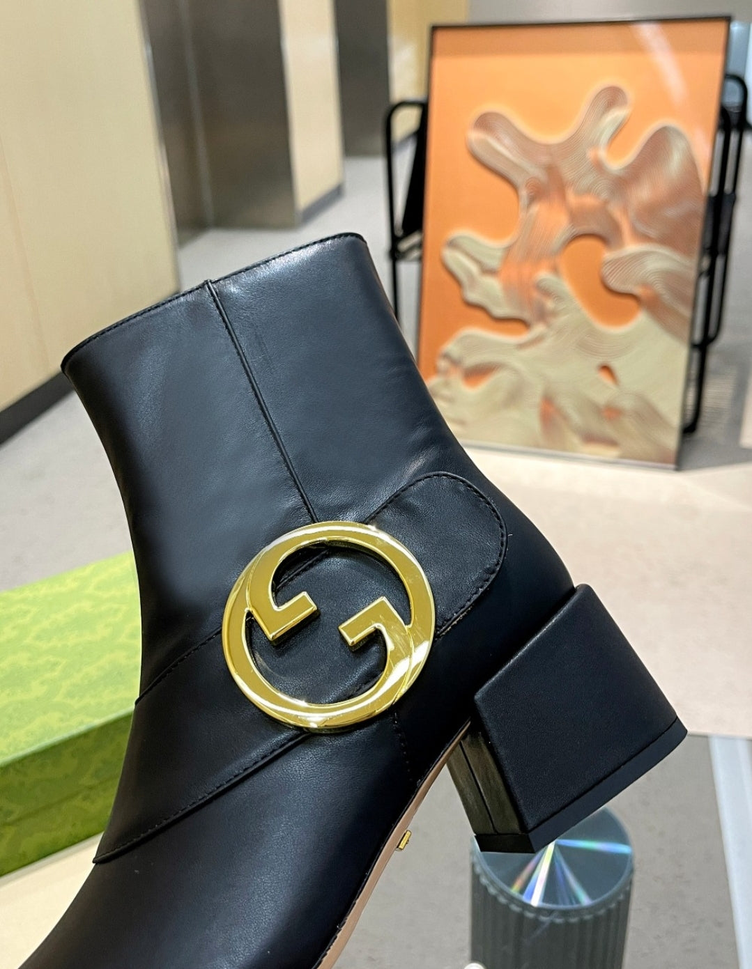 GG #Zipper Boots