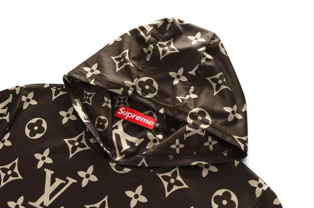 LV×Sup #HoodieShirt (2 Colors)