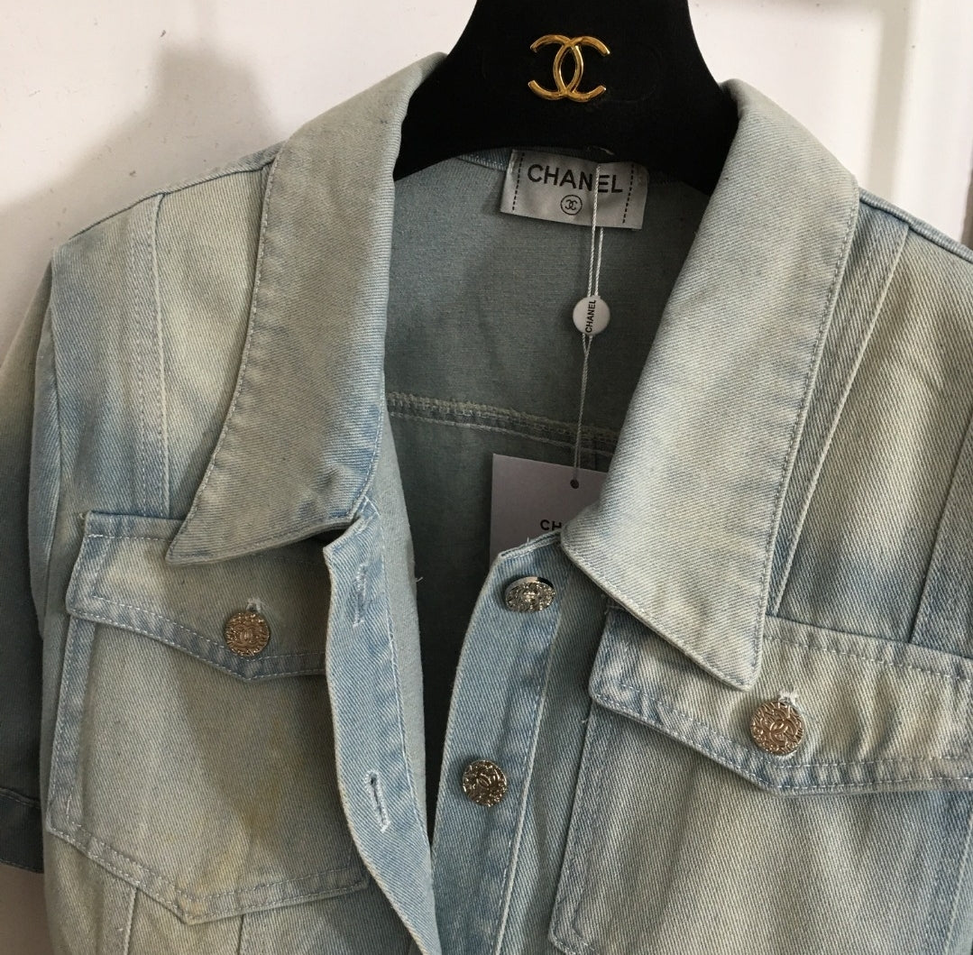 C #ShortSleeveJacket