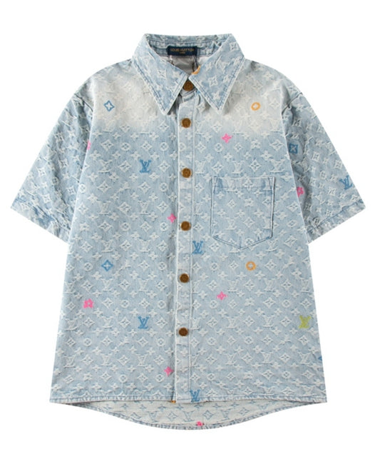 LV #MonogramCharmShirt