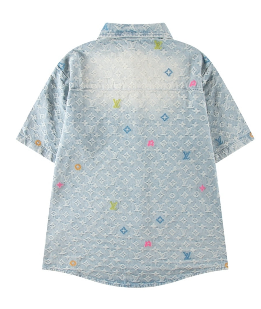 LV #MonogramCharmShirt