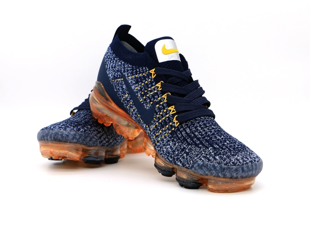 NKe #CollegeNavyOrange VaporMax FlyKnit 3