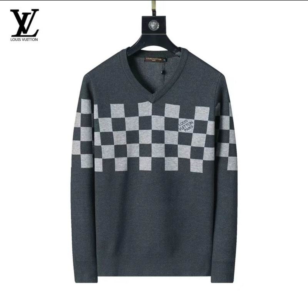 LV #VneckPullover (2Colors)