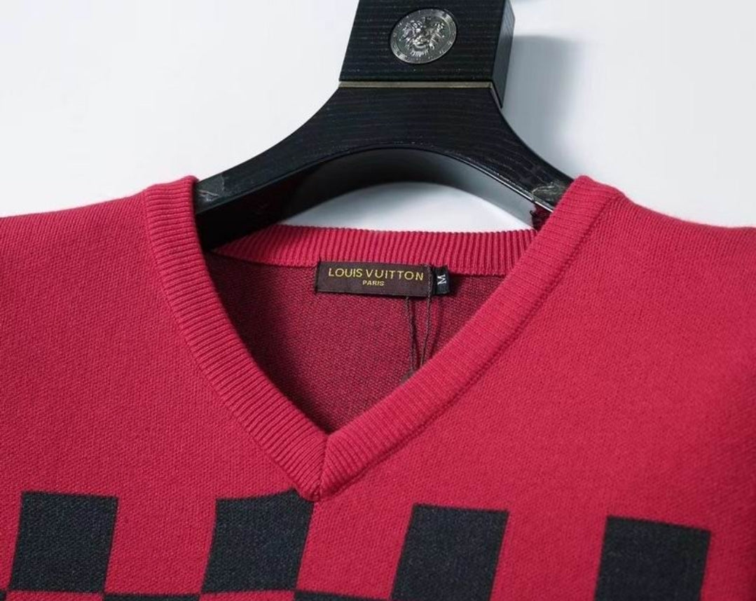 LV #VneckPullover (2Colors)