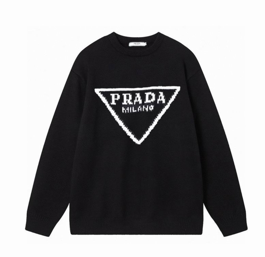 PRd #OverSizedTriangle Logo Sweater