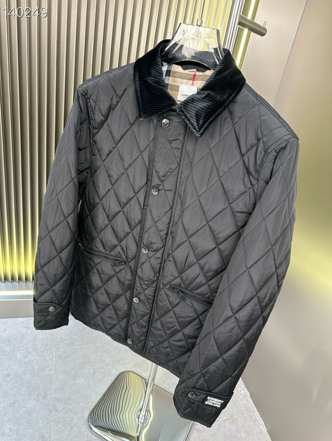 Bur #Quilted Jacket