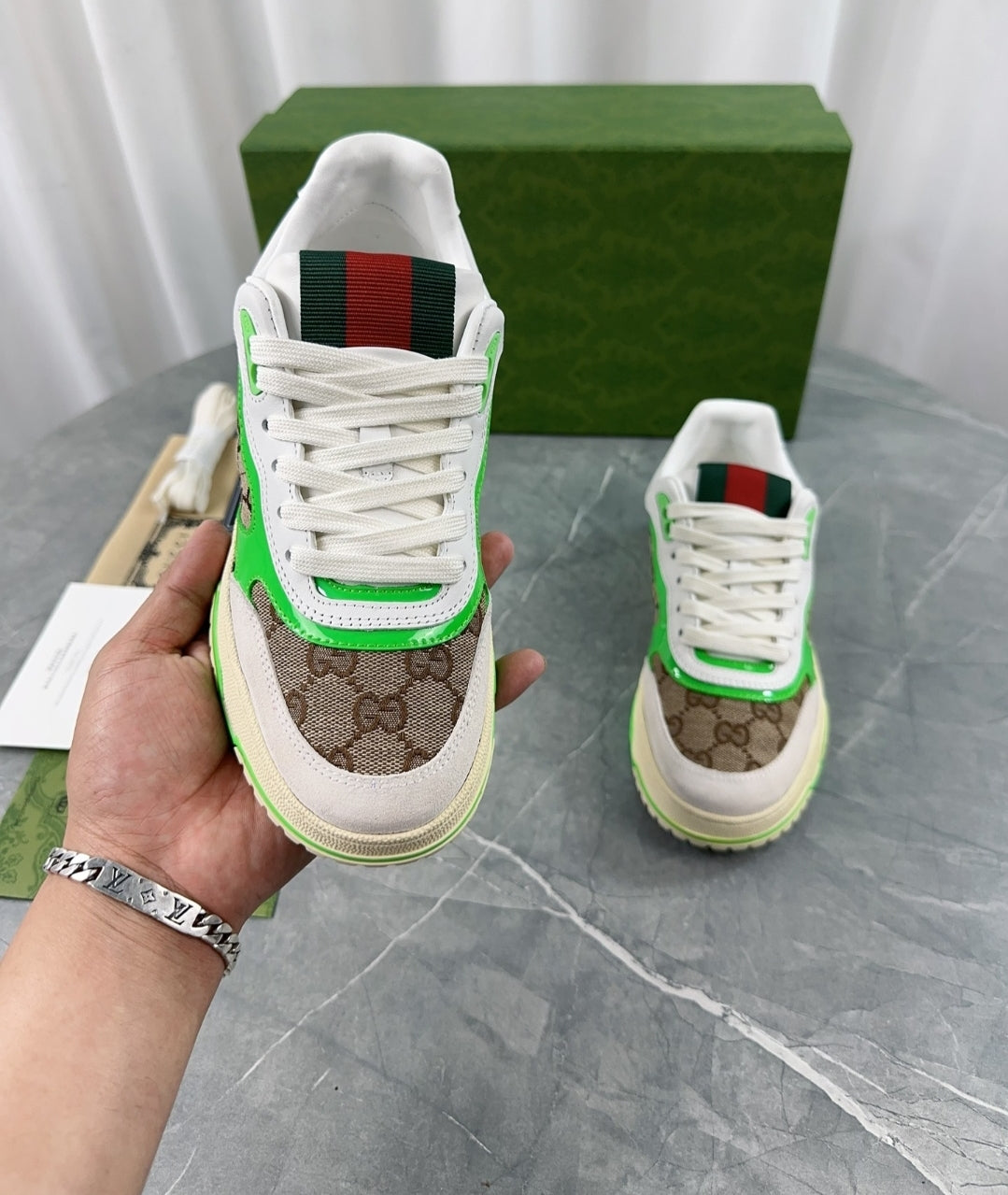 LV #ReWebSneakers