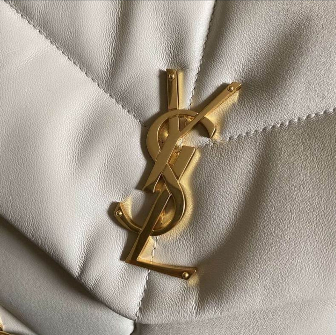 YSL #LouLouPuffer Gold