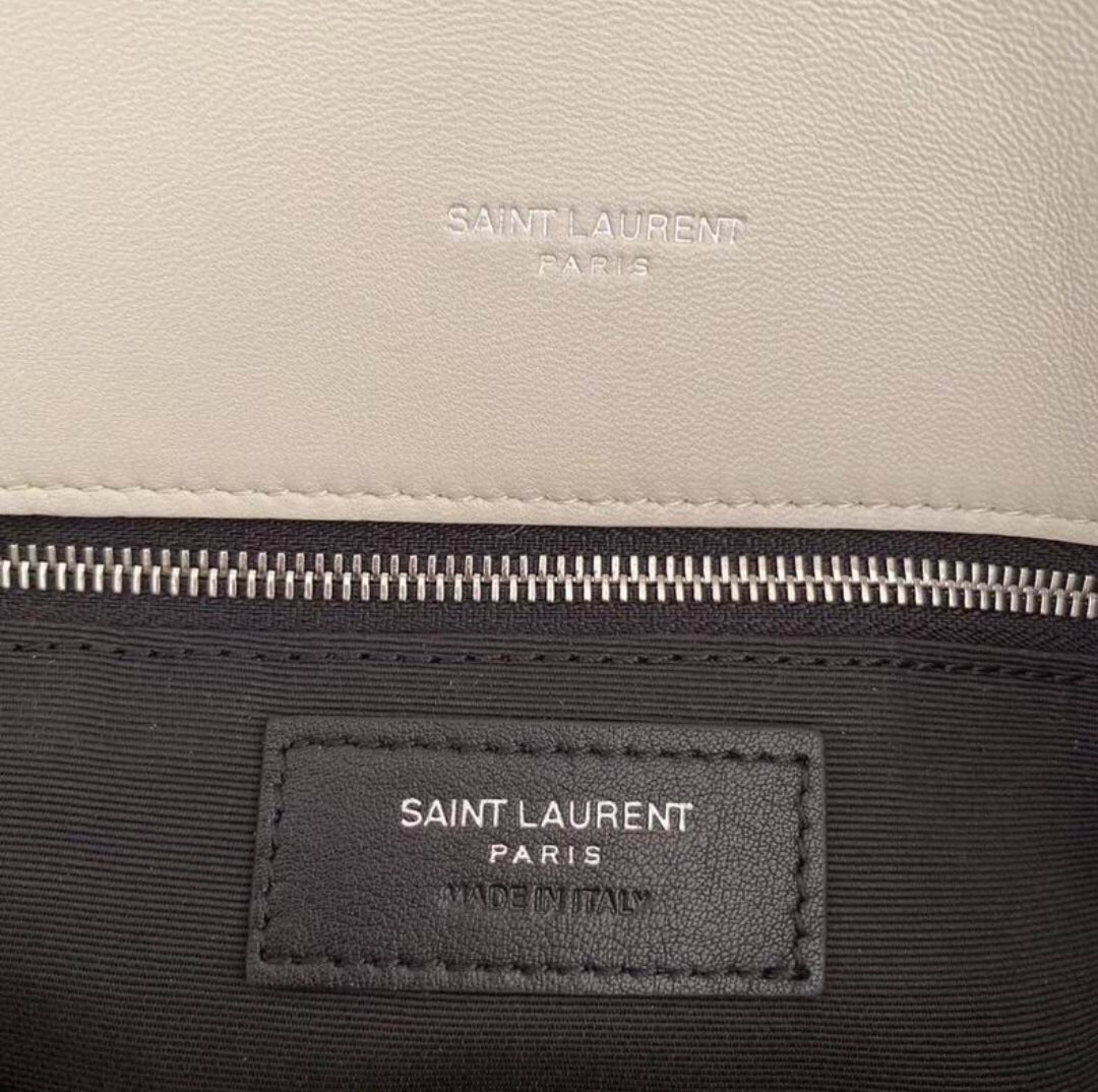 YSL #LouLouPuffer Silver