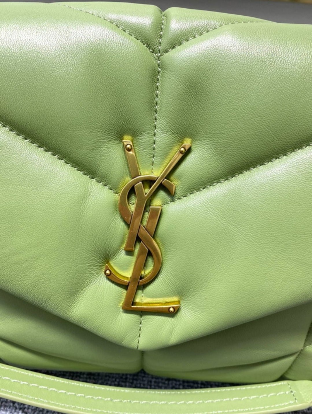 YSL #LouLouPuffer Mint