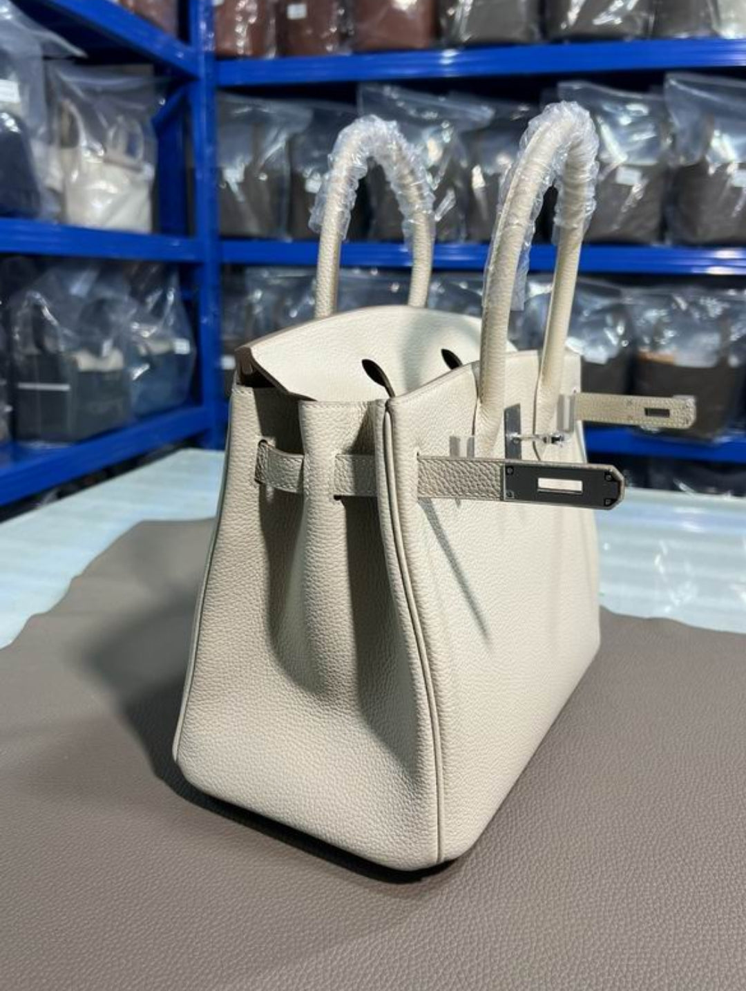 HMe #Birkin25/30 White