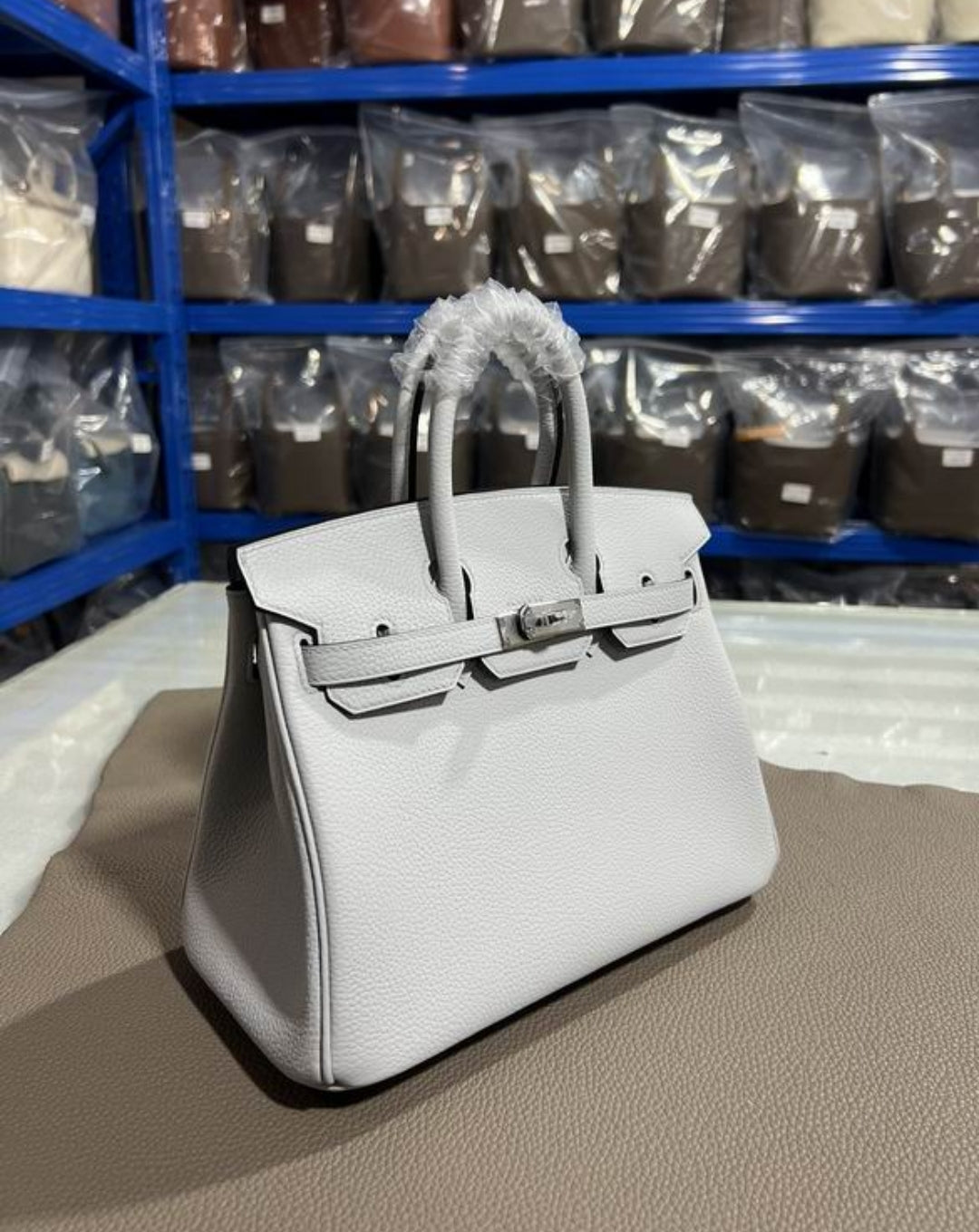 HMe #Birkin25 Silver