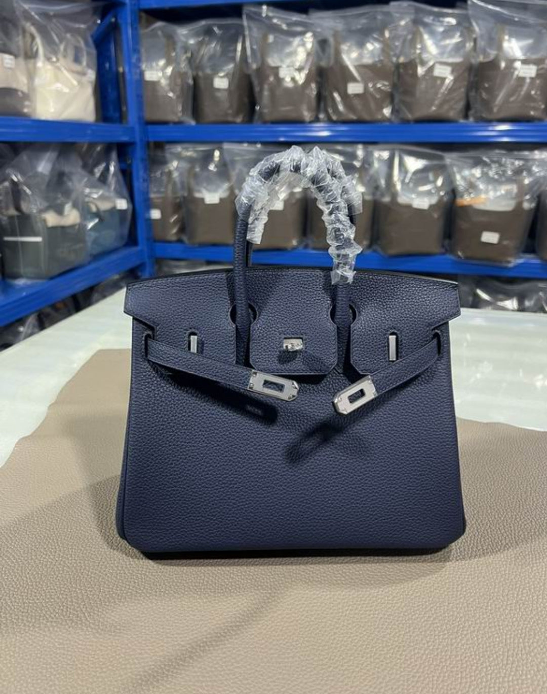 HMe #Birkin25/30 Navy