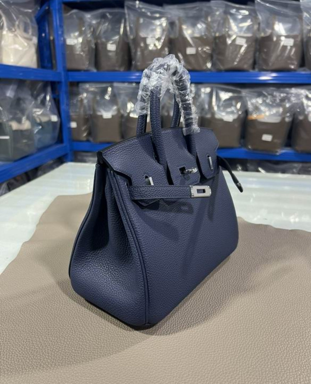 HMe #Birkin25/30 Navy