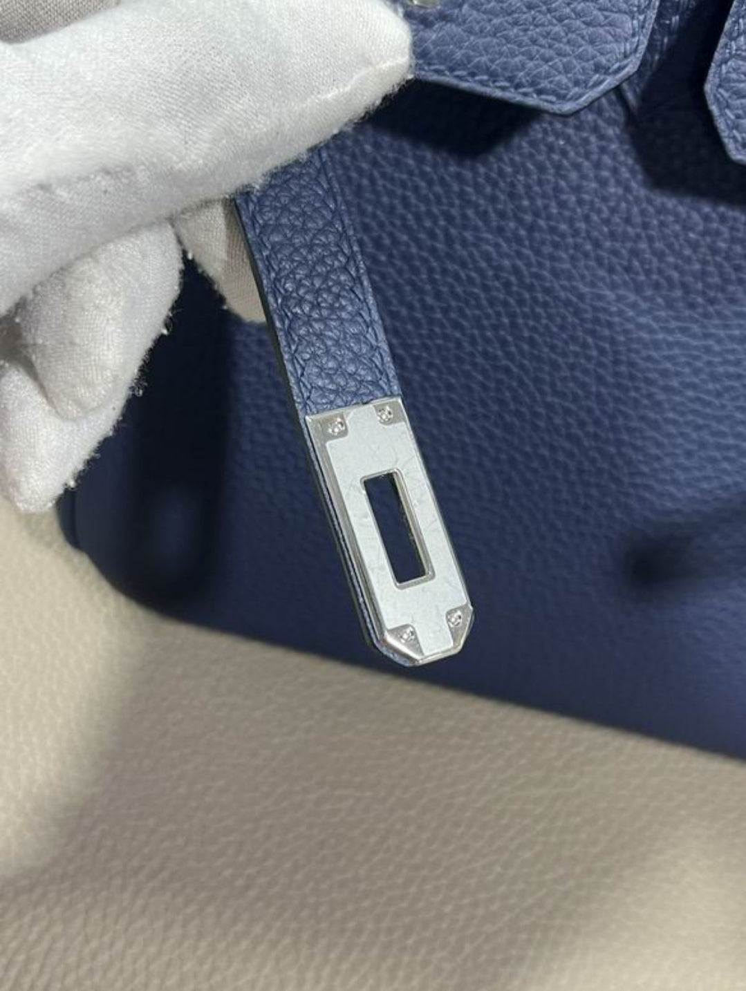 HMe #Birkin25/30 Navy